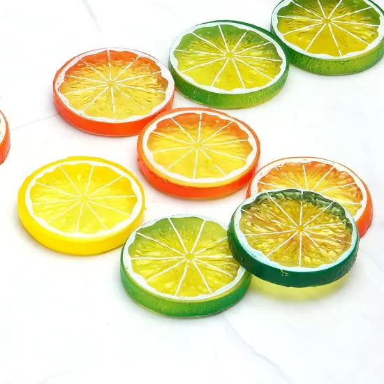 30 PCS Artificial Lemon Slices {4}