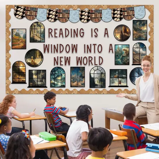 Reading Bulletin Board Set {4}