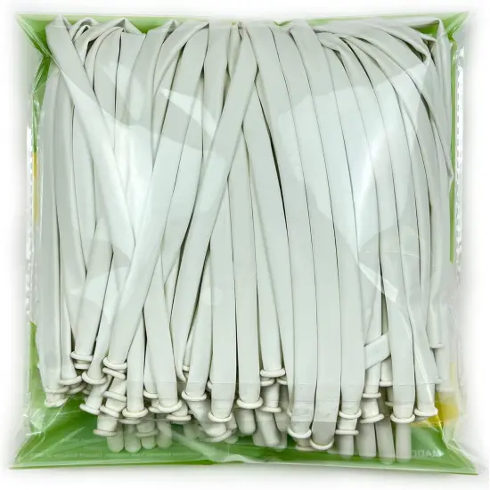 100 pack White Balloons {2}