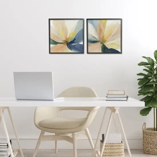 Stupell Industries Abstract Sunshine Florals 2pc Framed Giclee Set, design by Irena Orlov {2}