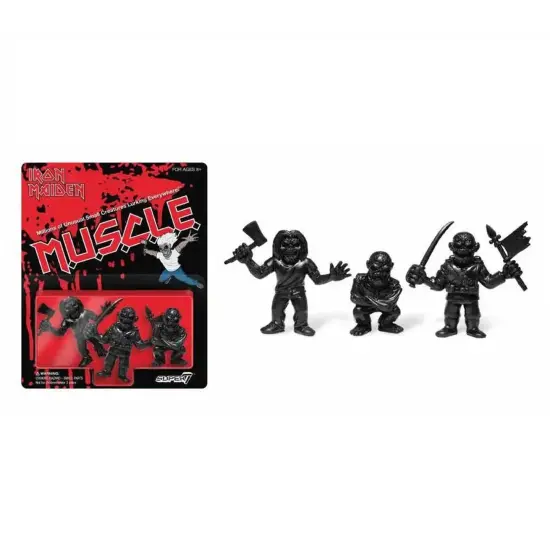 Iron Maiden M.U.S.C.L.E. Black Mini-Figure Set {4}