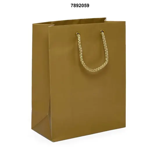 Fashionable Matte Euro Tote 9" x 3 1/2" x 7" {3}