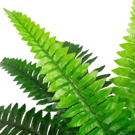 Northlight Potted Artificial Tall Green Boston Fern Plant - 17.5" {5}