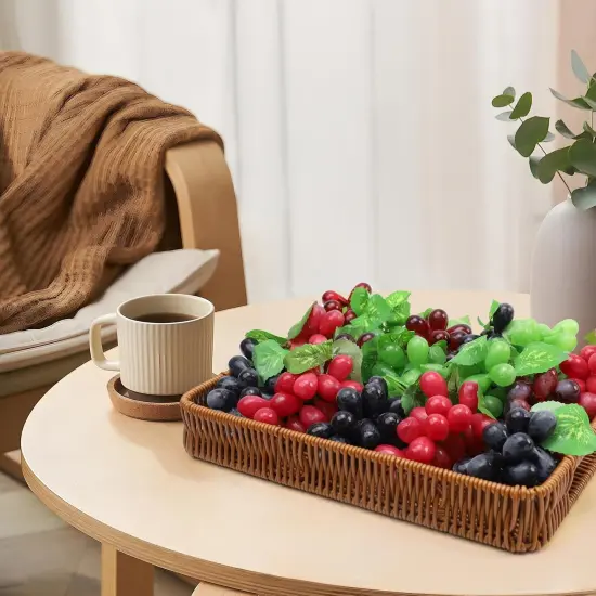 16 Pack Artificial Fake Grapes - Black Purple Red Green {4}