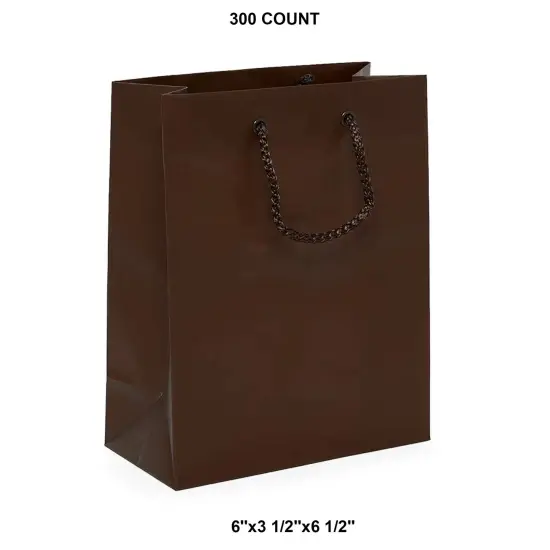 Stylish Matte Euro Tote 6" x 3 1/2" x 6 1/2" {1}