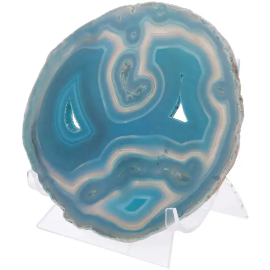 Plymor Clear Acrylic Double-Scoop Display Easel, 3.5" H x 3.875" W x 3.125" D {3}