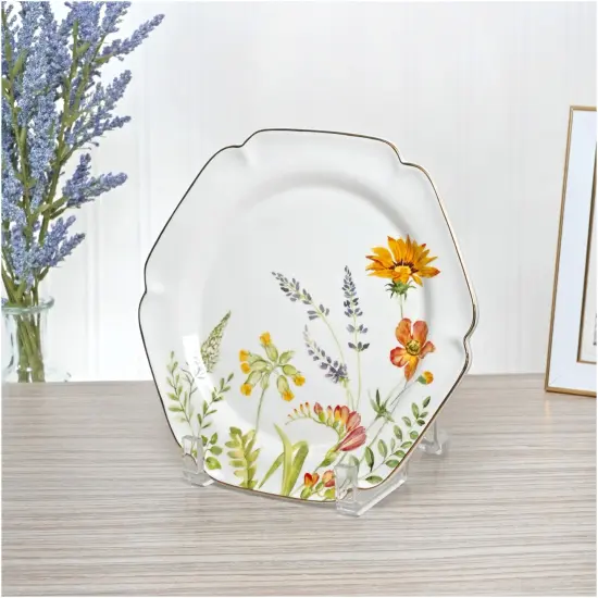 Plymor Clear Acrylic Ribbon-Style Display Easel, 6.125" H x 4" W x 6.5" D {3}