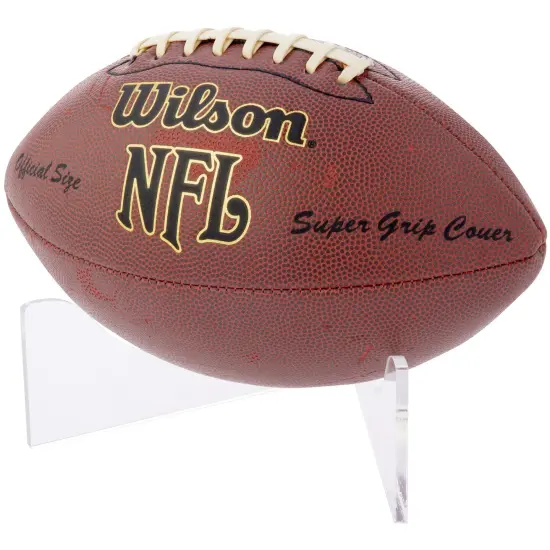 Plymor Clear Acrylic Low-Profile Curved Display Easel for Geode, Mineral or Crystal Cluster, 2.875" H x 7.75" W x 7.25" D {3}