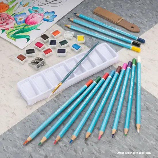 RSET-ART3106 | Watercolor Drawing Small Clear Art Set - 29pc {2}