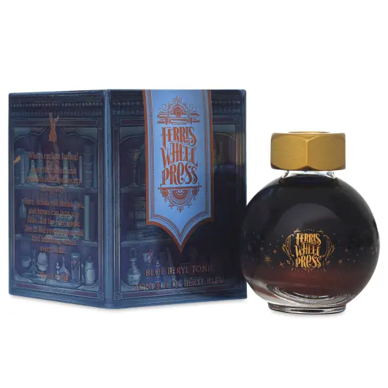 Ferris Wheel Press Ferritales Fountain Pen Ink - Blue Beryl Tonic, 20 ml {1}