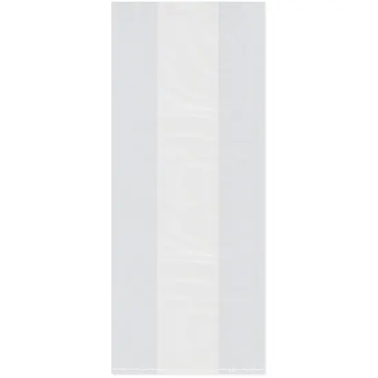 Plymor 10" x 6" x 24" (Pack of 100), 2 Mil Gusseted Plastic Bags {1}