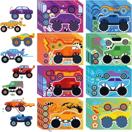 32PCS Monster Truck Stickers {1}