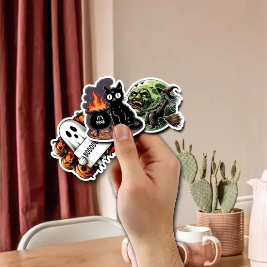 50 PCS Halloween Stickers {5}