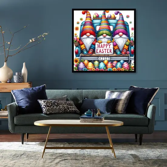 5D Easter Gnomes Diamond Painting Kits for Adult Beginners {3}