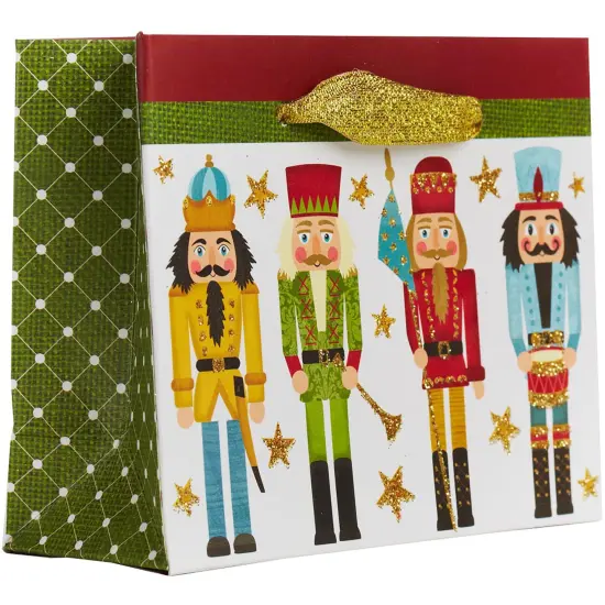Pack/6: Traditional Nutcracker Gift Bag - 5 x 2 x 4" {1}