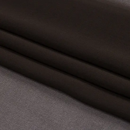 1 Yard Deep Charcoal Silk Chiffon 44" Wide Perfect for Dresses & Evening Wear {4}