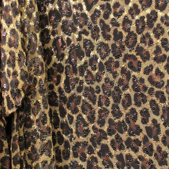 1 Yard Classic Leopard Print Fabric Multipurpose 36" x 60" {3}
