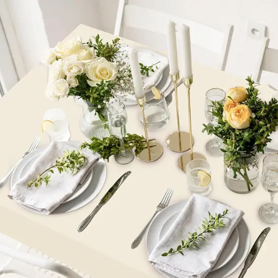 16Pcs Baby Shower Plastic Tablecloth {5}