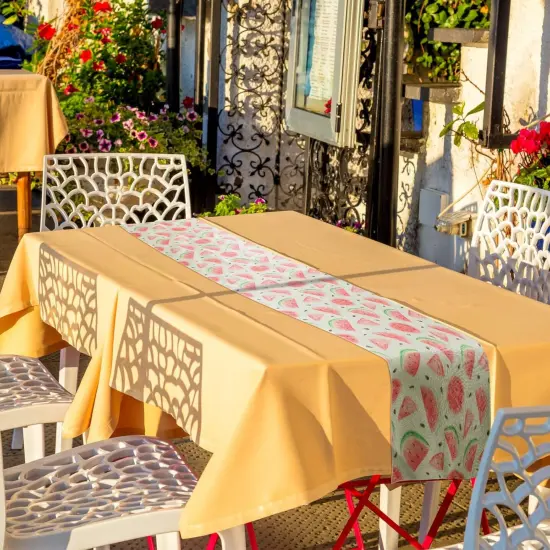 2 Pcs Watermelon Watermelon Theme Tablecloth {5}