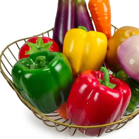 Artificial Fake Veggie 6Pcs (Each Color 2Pcs) {5}