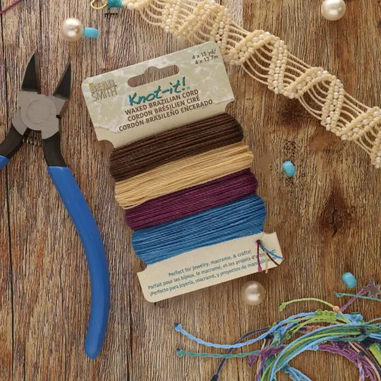The Beadsmith Brazillian Waxed Cord Mix Adventures Calling {2}