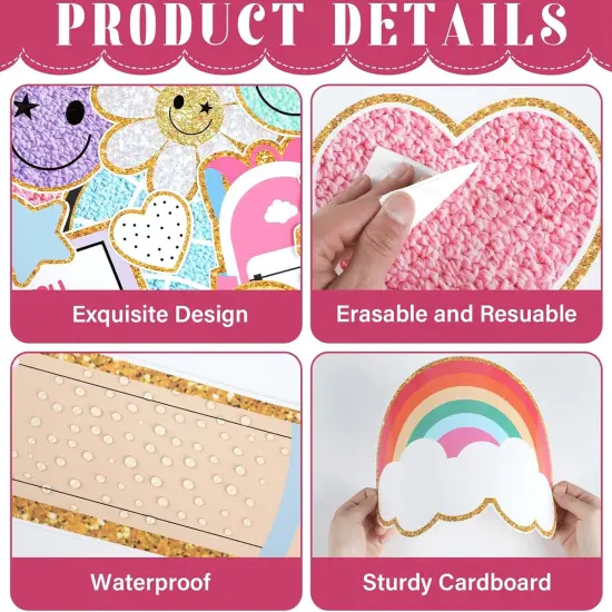 Welcome Back to School Bulletin Board Set - Boho Groovy {4}