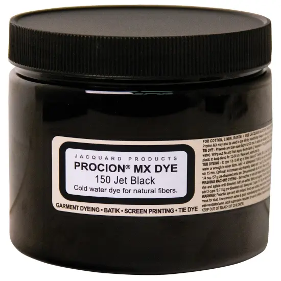Jacquard Procion MX Dye 8oz-#150 Jet Black {1}