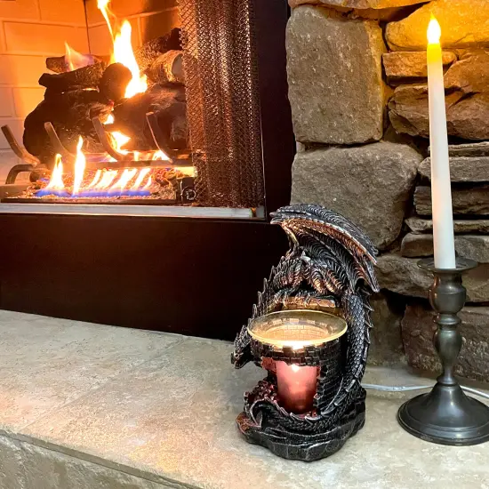 Fragrance of the Fierce Dragon Castle Guardian Electric Oil Burner {6}