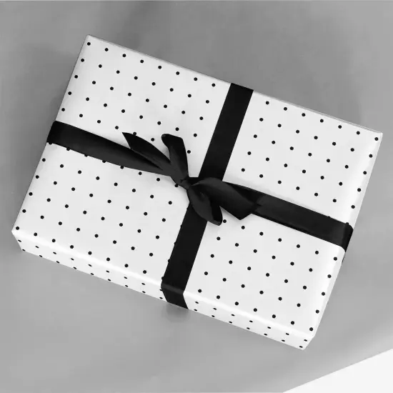 Minimal Dot Grid Gift Wrap {1}
