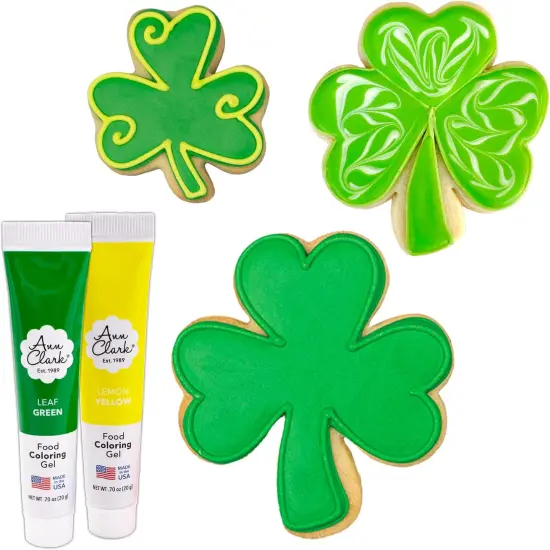 Shamrock Cookie Cutters 3-Pc Set Made in the Usa Mini Medium Large Silver {7}