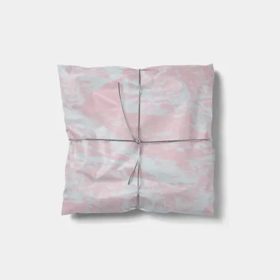 Pink and Ice Blue Terrain Gift Wrap {1}