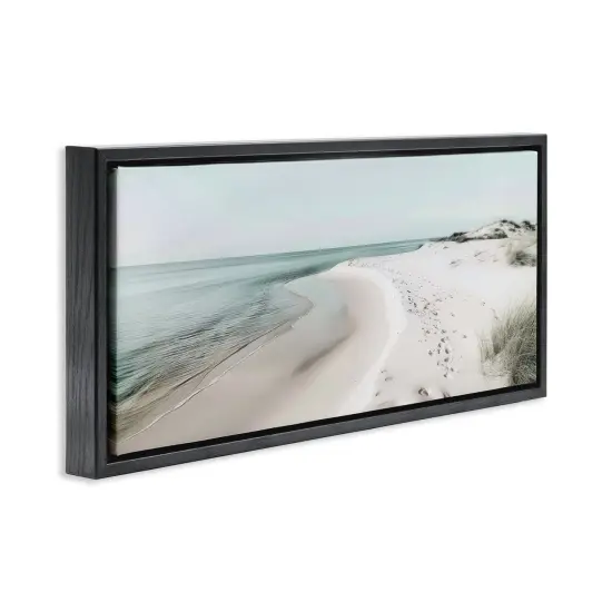 Stupell Industries Abstract Aquatic Beach Floating Frame, design by Lazar Studio {3}