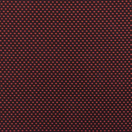 Sunset Orange-Black Mesh Stretch Double Knit Fabric By the Yard {3}