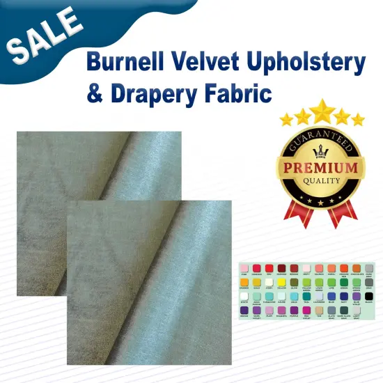 Burnell Velvet Upholstery & Drapery Fabric Spa {2}