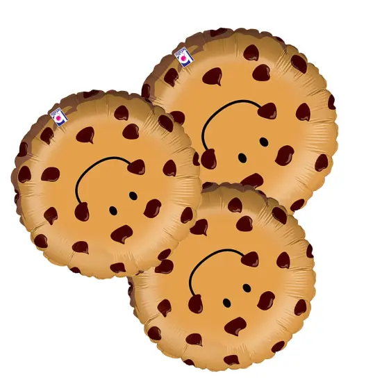 Betallic&reg; Chocolate Chip Cookie Balloon 21 Inch {3}