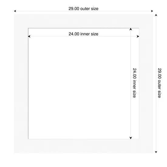 Basic Framed Dry Erase Magnetic Board White {4}