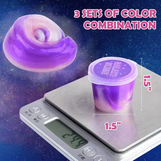 15 Pack Galaxy Slime Kit (Color B) {4}