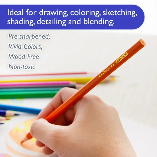 BAZIC Next 18 Colored Pencils {4}