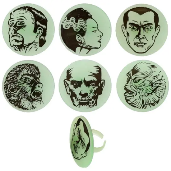 Universal Monsters Cupcake Rings 12ct {1}