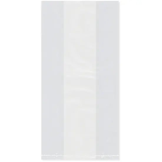 Plymor 5" x 3.5" x 12" (Pack of 100), 1 Mil Gusseted Plastic Bags {1}