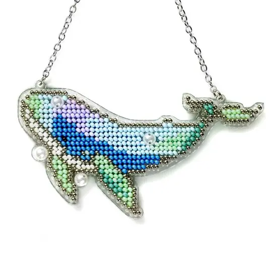 Set for embroidery with beads on a plastic base FLPL-097 {2}