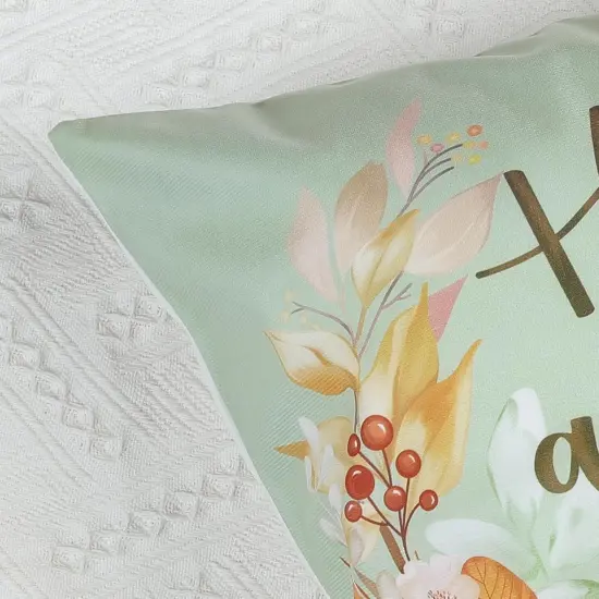 Set of 4 Fall Pumpkins Throw Pillow Covers 18 x 18 Inch {4}