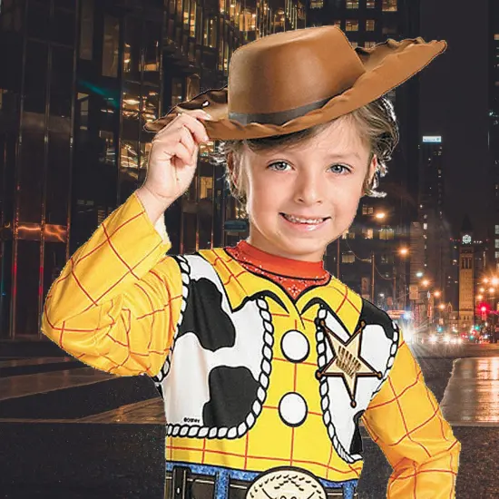Boy&rsquo;s Woody Costume from Toy Story with Hat and Holster {3}