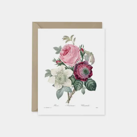 Custom Art Cards, Vintage Botanical Card {4}