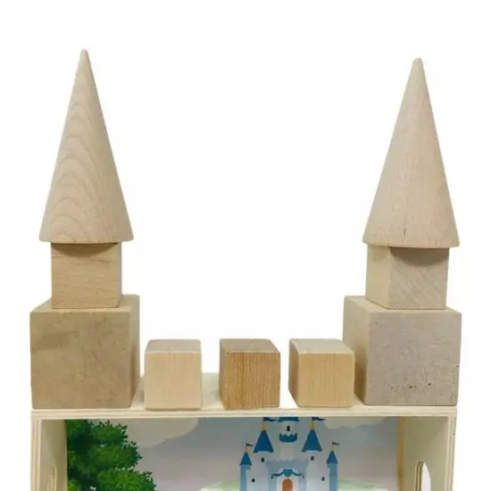 Kitcheniva My Little Sensory Tray Disney Princess Addition Wooden Sensory Kit Toy {4}