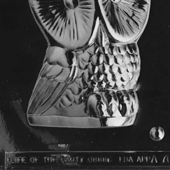 3D Owl Chocolate Mold - Front for Stunning Centerpieces {3}