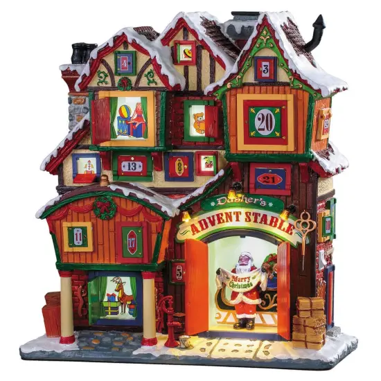 Lemax Dasher's Advent Stable {1}