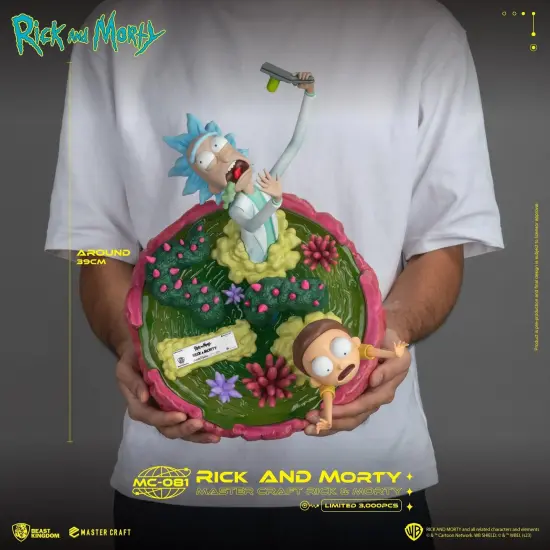 Rick and Morty Master Craft Table Top Statue {2}