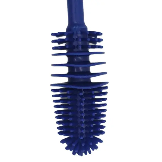 Handy Housewares 13" Long Reusable Drinking Bottle & Straw Cleaning Brush Set Green {4}