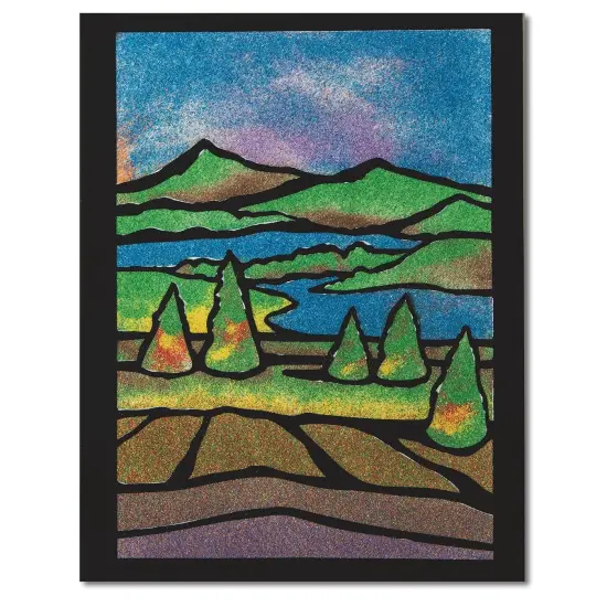 Velvet Sand Landscape Craft Kit (Pack of 24) {1}